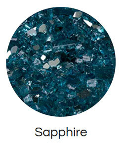 Monessen Fireglass Media - Saphire