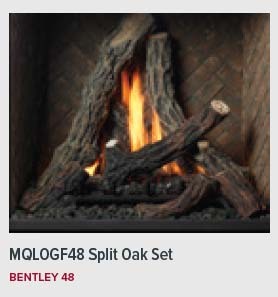 Traditional Oak log set