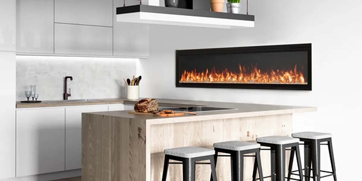 Napoleon Entice 60" Wall Hanging, Electric Fireplace