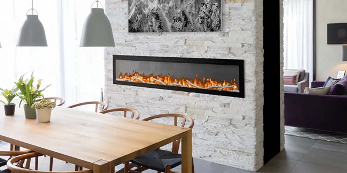 Napoleon Entice 72" Wall Hanging, Electric Fireplace