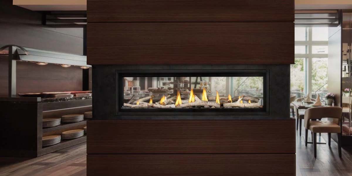 Napoleon Luxuria 62" See Through Gas Fireplace Napoleon Luxuria 62" See Through Gas Fireplace