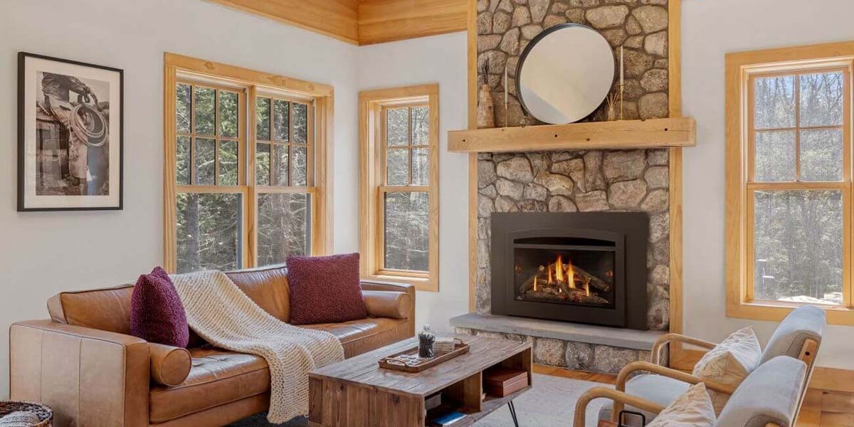 Napoleon Rosedale Direct Vent Gas Insert Fireplace