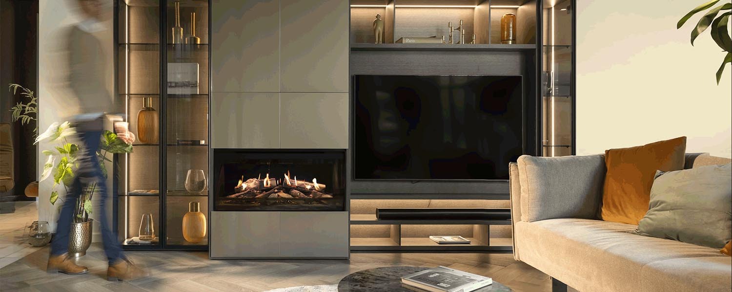 NetZero E-One 130F Electric Fireplace 