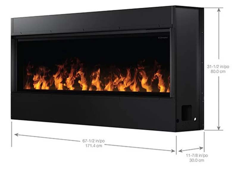 Dimplex Optimyst® 66" Linear Fireplace