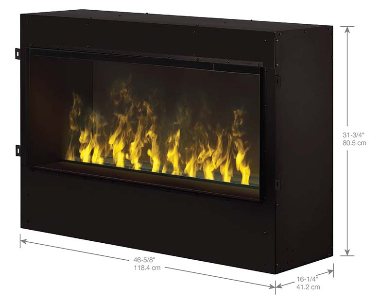 Dimplex Optimyst® Pro 1000 Built-In Electric Firebox