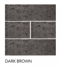 Optional side panel - Dark Brown