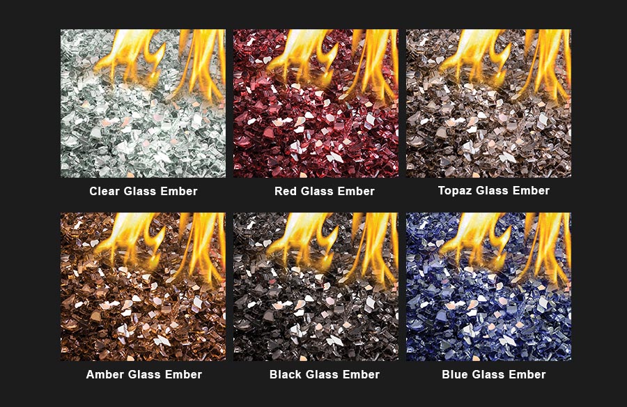 PatioFlame Glass Embers Media Kits: