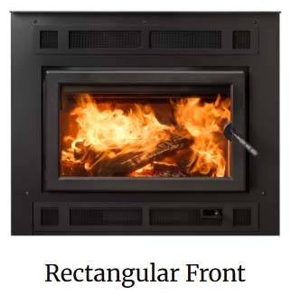 Majestic Pioneer II Wood-Burning Fireplace - Rectangular Door Majestic Pioneer II Wood-Burning Fireplace - Door