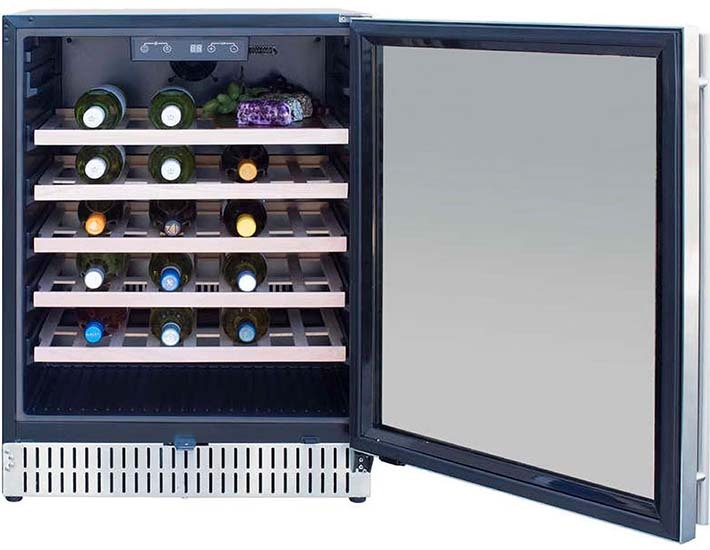 Summerset 24″ 5.3 Cu. Ft. Outdoor Rated Wine Cooler