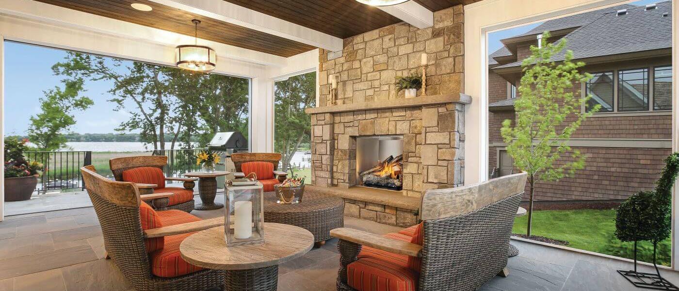 Napoleon 36" Riverside Outdoor Gas Fireplace GSS36N
