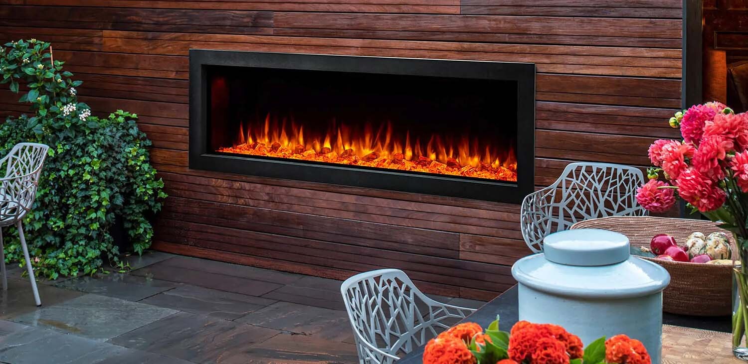 Simplifire Forum 43" Outdoor Electric Fireplace