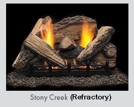 Stoney Creek Log Set - Refractory