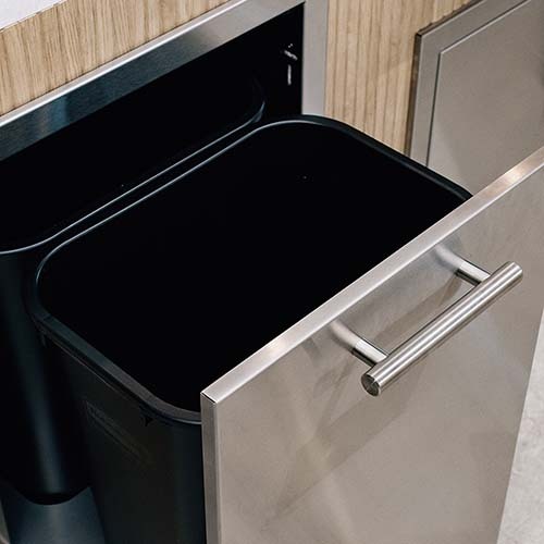 Summerset 20 Inch 2-Bin Trash/Recycling Drawer - TD2-20