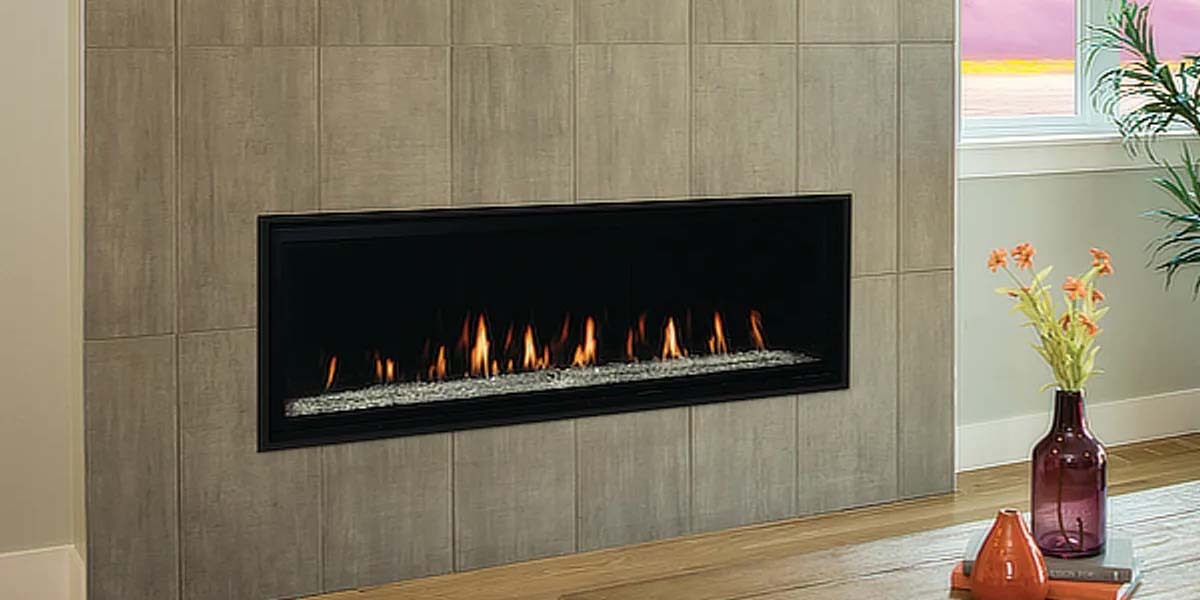 Superior 60" Direct Vent Gas Fireplace - Single Sided Or See Through - DRL6060