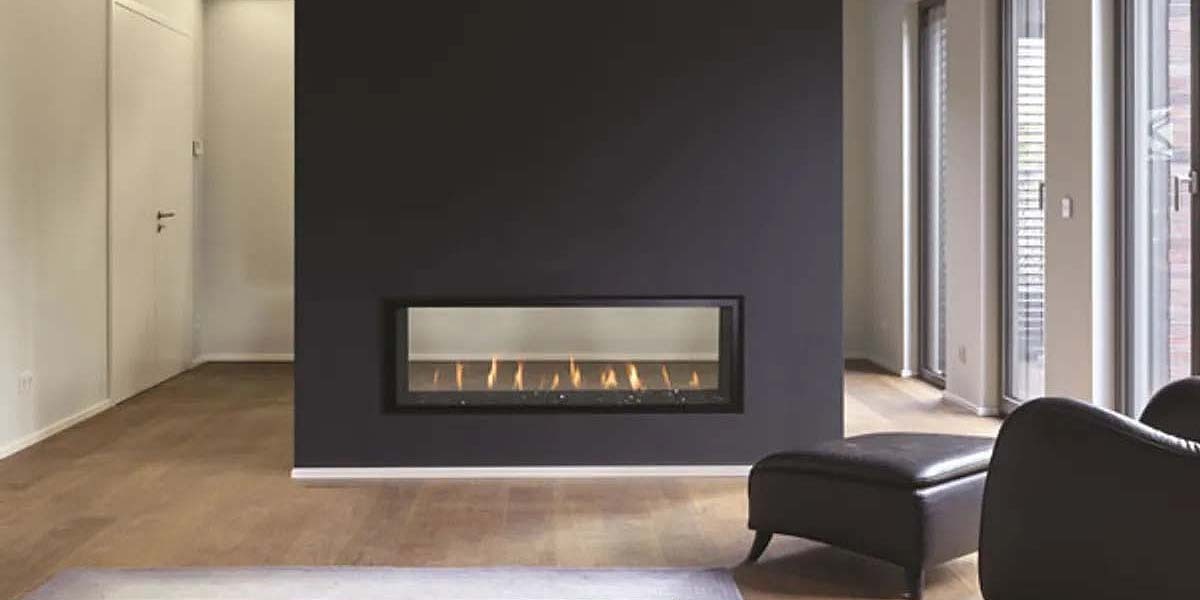 Superior Fireplaces 84" Linear Direct Vent Gas Fireplace - DRL4084