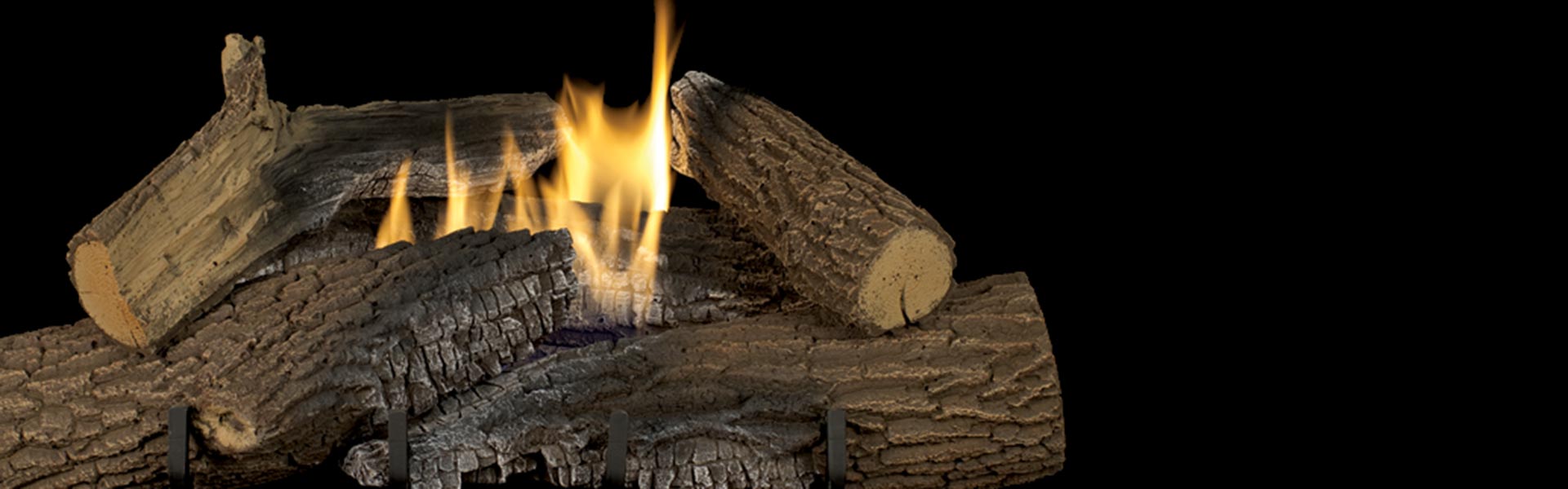 Rugged Stack - Vent Free Log Set by Superior