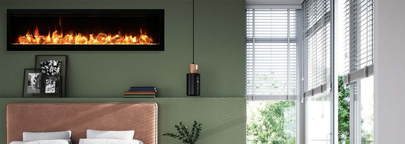 Amantii Symmetry Lumina 74", Indoor or Outdoor, Built In, Smart Electric Fireplace - SYM-74-LUMINA