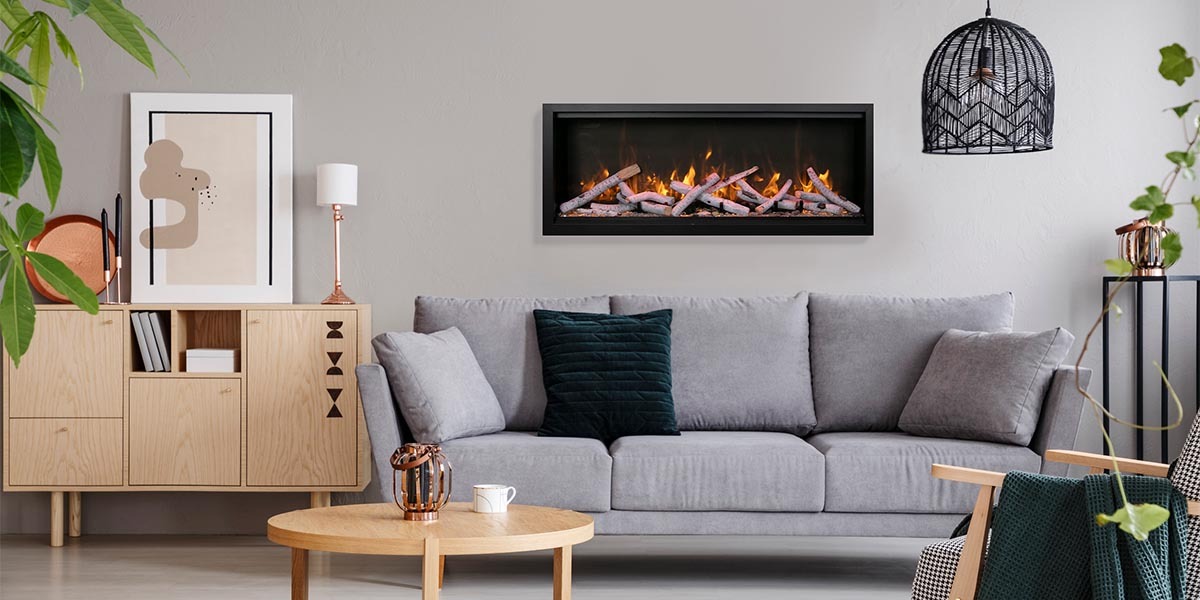 Amantii SYM-42-XT-LUMINA  -  Extra Tall Electric Fireplace