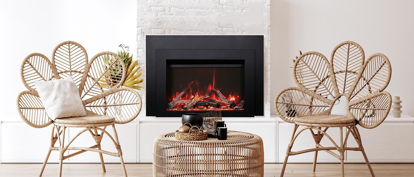TRD-30-LUMINA-INS - Traditional Lumina 30" Wide, Smart, Electric Fireplace Insert