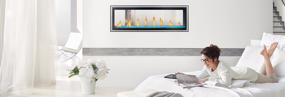 Napoleon Vector™ 74 See Thru Gas Fireplace - LV74N2