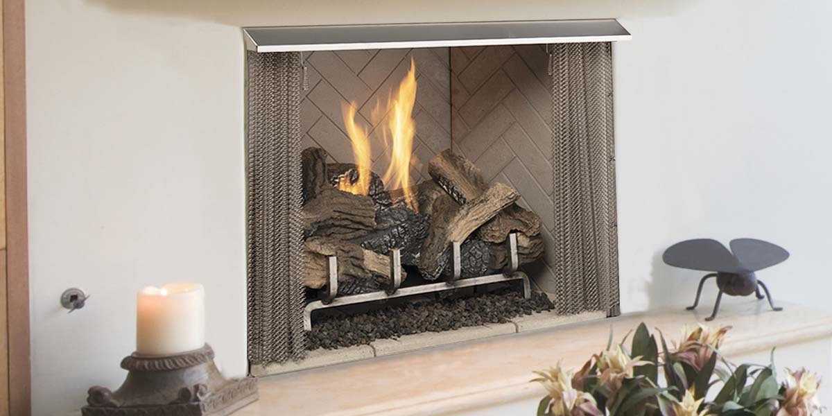  Superior 36" Ventless Outdoor Gas Fireplace VRE3236