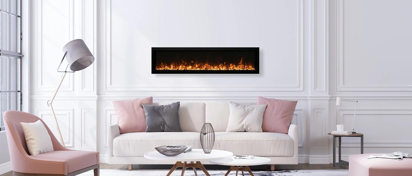 Remii 45&Prime; Wide, Wall Mount, Extra Slim, Electric Fireplace