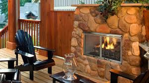 Villa Gas Outdoor Fireplaces
