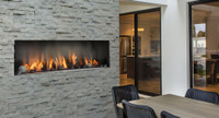 Barbara Jean Outdoor Gas fireplace