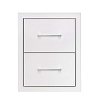 TrueFlame 17" Double Drawer