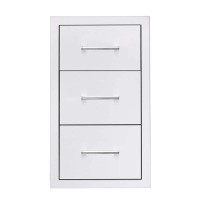 TrueFlame 17" Triple Drawer - TF-DR3-17