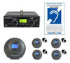 4-Person Enersound Assistive Listening System with ADA Plaque (3-Year Warranty)