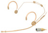 MIC-550AT Professional Headset Microphone for Audio-Technica Wireless Systems. Beige.