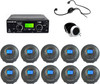 Enersound 10-Person Interpretation Translation System - US-Based 3-Year Warranty and Free Phone Support - Ideal for Church Schools Presentations Conferences.