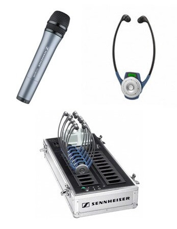 Sennheiser 10-Person Tourguide System 