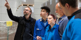 Factory visits made easy with tour guide systems