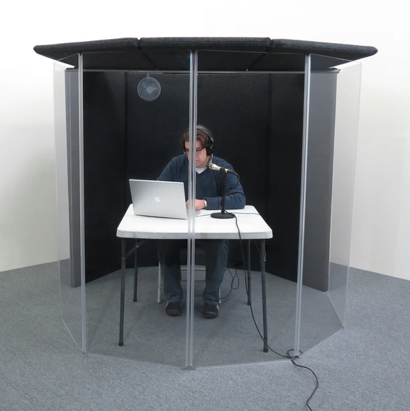 Economy Full Size Voice-Over/Translation Booth