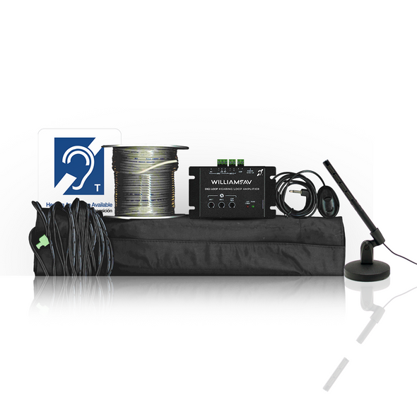 Williams AV Digi-Loop Counter Hearing Loop System w/ Directional Mic Williams AV Digi-Loop Counter Hearing Loop System w/ Directional Mic