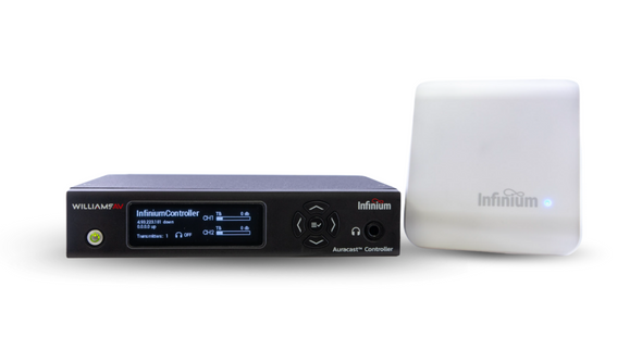 Williams AV Infinium™ Auracast™ Controller and Transmitter Williams AV Infinium™ Auracast™ Controller and Transmitter