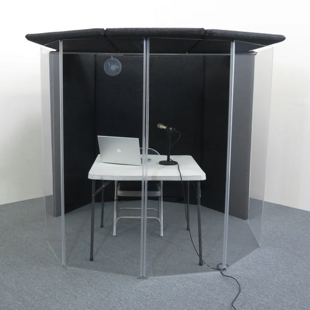 Economy Full Size Voice-Over/Translation Booth