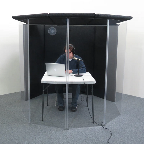 Economy Full Size Voice-Over/Translation Booth