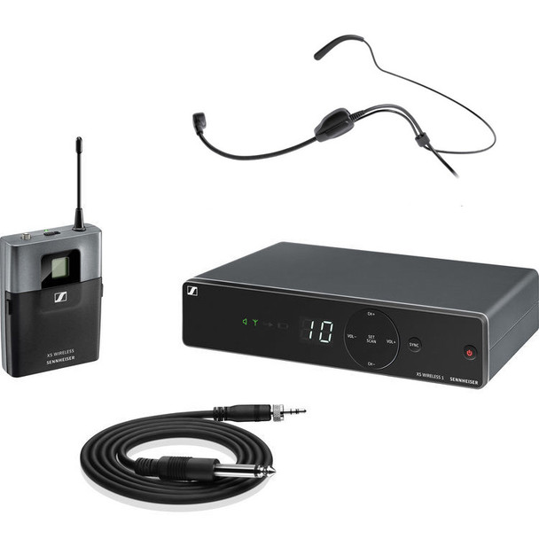 Sennheiser XSW 1-Cl1 wireless headset microphone/instrument bundle