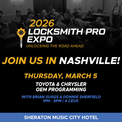 Toyota & Chrysler OEM Programming with Brian Suggs & Donnie Sherfield