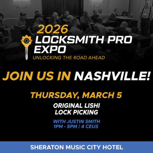 Original Lishi Lock Picking with Justin Smith