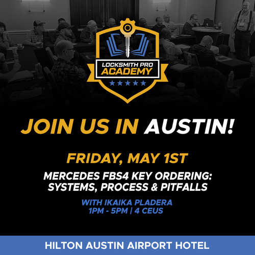 Mercedes FBS4 Key Ordering: Systems, Process & Pitfalls - Austin, TX