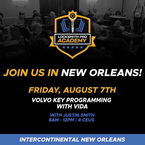 Volvo Key Programming with VIDA - New Orleans, LA