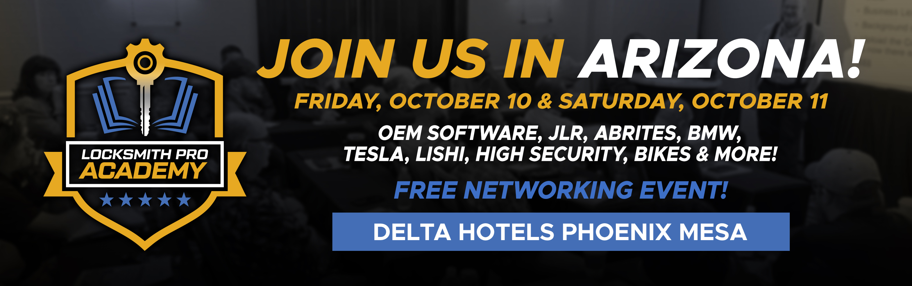 Locksmith Pro Academy Oct Training