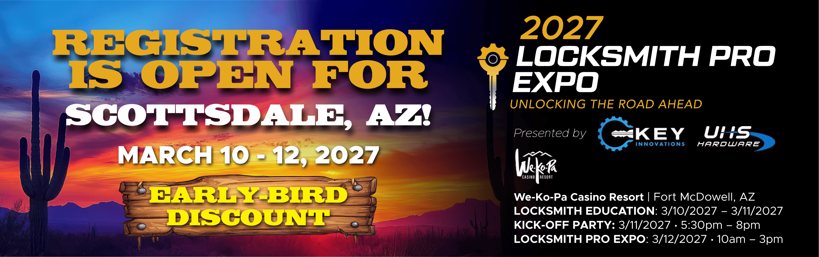 Locksmith Pro Expo 2027 Save the Date