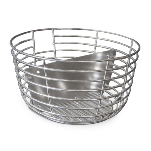 Stainless Steel Charcoal Basket with Stand Fit for 21/23.5"