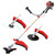 2 stroke line trimmer with brush cutter