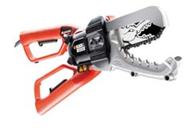 BLACK+DECKER 18V Cordless Alligator Lopper Chainsaw With 2.0Ah Lithium Ion  Battery 
